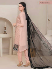 Load image into Gallery viewer, Bin Hameed 3pc Unstitched Heavy Embroidered Fancy Chiffon Dress AY-2715(B)
