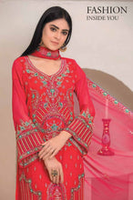 Load image into Gallery viewer, Bin Hameed 3pc Unstitched Heavy Embroidered Fancy Chiffon Dress AY-2697(A)
