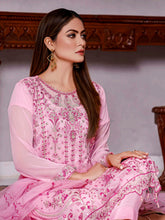 Load image into Gallery viewer, Bin Hameed Khoubsurat 3pc Unstitched Heavy Embroidered Fancy Chiffon Dress EKR-3756
