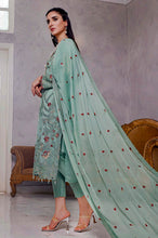 Load image into Gallery viewer, Bin Hameed Khoubsurat 3pc Unstitched Heavy Embroidered Fancy Chiffon Dress EKR-3742

