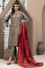 Load image into Gallery viewer, Tawakkal Fabrics - 3pc Unstitched Khaddar Banarsi Suit
