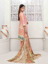 Load image into Gallery viewer, Tawakkal Fabrics - DILARA 3pc Unstitched Embroidered Digital Printed Linen Suit D-1992
