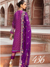 Load image into Gallery viewer, ROOP 3pc Unstitched Jacquard Viscose Suiting S-436
