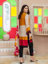 Load image into Gallery viewer, SOFIA 3pc Unstitched Embroidered Printed Linen Suiting S-05
