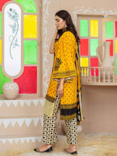 Load image into Gallery viewer, SOFIA 3pc Unstitched Embroidered Printed Linen Suiting S-06
