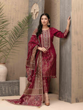 Load image into Gallery viewer, Mariana 3pc Unstitched Embroidered Banarsi Viscose Suiting D1996
