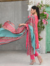 Load image into Gallery viewer, MOOREA 3pc Unstitched Embroidered Digital Printed Linen Suiting D5994
