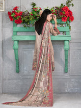 Load image into Gallery viewer, MOOREA 3pc Unstitched Embroidered Digital Printed Linen Suiting D5991A
