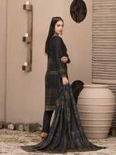 Load image into Gallery viewer, KASHISH 3pc Unstitched Embroidered Printed Twill Linen Suiting D-6081
