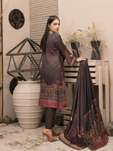 Load image into Gallery viewer, KASHISH 3pc Unstitched Embroidered Printed Twill Linen Suiting D-6079
