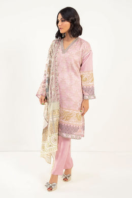 Khaadi 3pc Unstitched Printed Viscose Suit (AV22208)