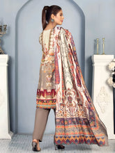 Load image into Gallery viewer, New 3pc Unstitched Printed Khaddar Winter Suit by Rashid-Tex D-2678
