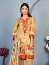 Load image into Gallery viewer, New 3pc Unstitched Printed Khaddar Winter Suit by Rashid-Tex D-2761
