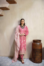 Load image into Gallery viewer, ROSEATE 3pc Unstitched Luxury Embroidered Karandi Suiting RA-21-RK-D5
