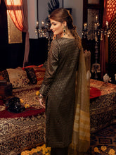 Load image into Gallery viewer, Salitex - 3pc Unstitched - Embroidered Jacquard Luxury Banarsi Viscose Suit (WK-00875)

