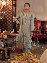 Load image into Gallery viewer, Salitex - Durefisha-e-Gul - 3pc Unstitched - Embroidered Jacquard Luxury Banarsi Winter Viscose Suit (WK-00878)
