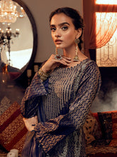 Load image into Gallery viewer, Salitex - Gulzar-e-Gul - 3pc Unstitched - Embroidered Jacquard Luxury Banarsi Viscose Suit (WK-00870)
