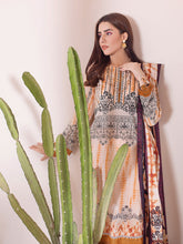 Load image into Gallery viewer, Salitex Inaya 3pc Unstitched - Printed Lawn Shirt &amp; Dupatta With Dyed Cambric Trouser (IP-00090BUT)
