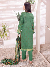 Load image into Gallery viewer, Salitex Inaya 3pc Unstitched - Printed Lawn Shirt &amp; Dupatta With Dyed Cambric Trouser (IP-00094BUT)
