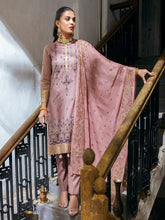 Load image into Gallery viewer, Salitex Oznur 3pc Unstitched Heavy Embroidered Luxury Lawn Suit WK-00974UT
