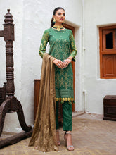 Load image into Gallery viewer, Salitex Oznur 3pc Unstitched Heavy Embroidered Luxury Lawn Suit WK-00976UT
