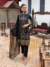 Load image into Gallery viewer, Salitex Oznur 3pc Unstitched Heavy Embroidered Luxury Lawn Suit WK-00977UT
