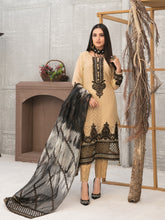 Load image into Gallery viewer, SARAAB 3pc Unstitched Aari Embroidered Fancy Chiffon Suiting D2005
