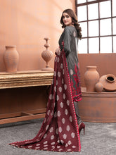 Load image into Gallery viewer, Elana By Tawakkal 3pc Unstitched Embroidered Digital Printed Linen Suiting D 6306
