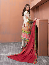 Load image into Gallery viewer, Elana By Tawakkal 3pc Unstitched Embroidered Digital Printed Linen Suiting D 6309

