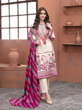 Load image into Gallery viewer, Elana By Tawakkal 3pc Unstitched Embroidered Digital Printed Linen Suiting D 6310
