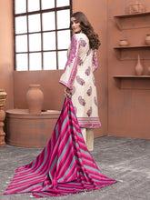 Load image into Gallery viewer, Elana By Tawakkal 3pc Unstitched Embroidered Digital Printed Linen Suiting D 6310

