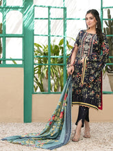 Load image into Gallery viewer, Tawakkal Fayona 3pc Unstitched Embroidered And Digital Printed Lawn Suit D6525A
