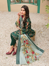 Load image into Gallery viewer, Tawakkal Fayona 3pc Unstitched Embroidered And Digital Printed Lawn Suit D6525B
