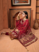 Load image into Gallery viewer, Tawakkal Sabrina 3pc Unstitched Jacquard Banarsi Lawn Suit D6850
