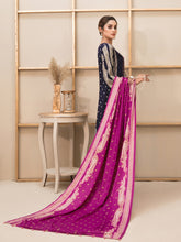 Load image into Gallery viewer, SERAFINA 3pc Unstitched Embroidered Digital Printed Linen Suiting D-6275
