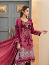 Load image into Gallery viewer, SERAFINA 3pc Unstitched Embroidered Digital Printed Linen Suiting D-6280

