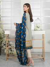 Load image into Gallery viewer, Tawakkal Titania 3pc Unstitched Embroidered And Digital Printed Lawn Suit D7090
