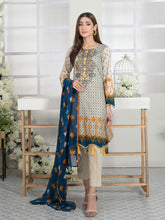 Load image into Gallery viewer, Tawakkal Titania 3pc Unstitched Embroidered And Digital Printed Lawn Suit D7090
