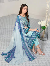 Load image into Gallery viewer, Tawakkal Titania 3pc Unstitched Embroidered And Digital Printed Lawn Suit D7093

