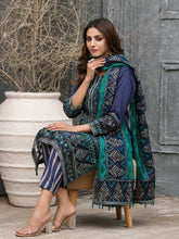 Load image into Gallery viewer, Tawakkal Mahpara 3pc Unstitched Aari Embroidered Fancy Lawn Suit D1642
