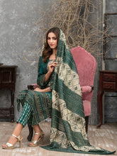 Load image into Gallery viewer, Tawakkal Mahpara 3pc Unstitched Aari Embroidered Fancy Lawn Suit D1649
