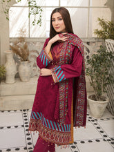 Load image into Gallery viewer, Tawakkal Mahru 3pc Unstitched Embroidered And Digital Printed Lawn Suit D6589
