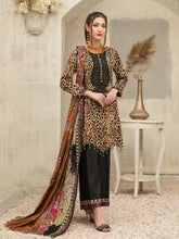 Load image into Gallery viewer, Tawakkal Mahru 3pc Unstitched Embroidered And Digital Printed Lawn Suit D6591
