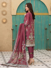Load image into Gallery viewer, Tawakkal Shahnoor 3pc Unstitched Embroidered And Digital Printed Banarsi Lawn Suit D1783
