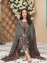Load image into Gallery viewer, Tawakkal Shahnoor 3pc Unstitched Embroidered And Digital Printed Banarsi Lawn Suit D1787
