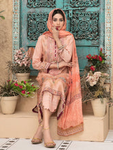 Load image into Gallery viewer, Tawakkal Shahnoor 3pc Unstitched Embroidered And Digital Printed Banarsi Lawn Suit D1789
