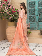 Load image into Gallery viewer, Tawakkal Shahnoor 3pc Unstitched Embroidered And Digital Printed Banarsi Lawn Suit D1789
