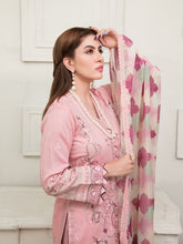 Load image into Gallery viewer, Tawakkal Sharleez 3pc Unstitched Luxury Embroidered Festive Lawn Suit D6778
