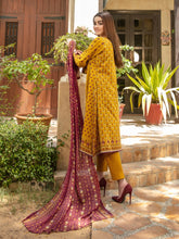 Load image into Gallery viewer, Tawakkal Sophia 3pc Unstitched Embroidered And Digital Printed Lawn Suit D6988
