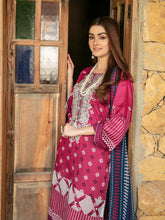 Load image into Gallery viewer, Tawakkal Sophia 3pc Unstitched Embroidered And Digital Printed Lawn Suit D6989
